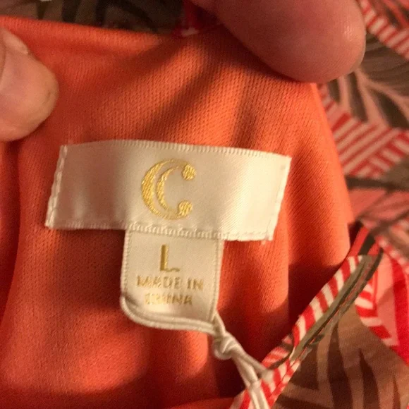 Women's Cold Shoulder Charming Charlie NWT Multi Colored Maxi Dress - Picture 10 of 10